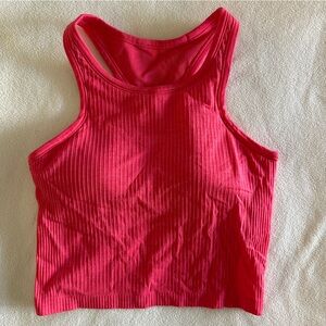 Lululemon Ebb to Street Cropped Racerback Tank Top